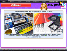 Tablet Screenshot of beprint.co.uk